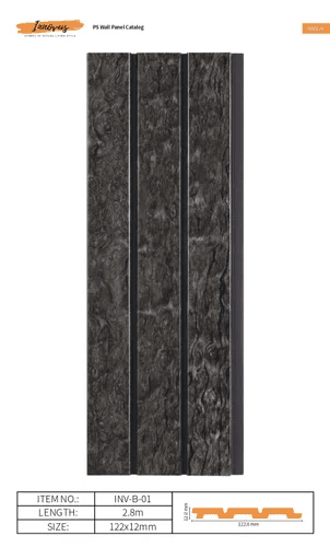 PS/Charcoal Wall Panels/Louvers- INNOVUS-B-01 - false ceiling product in Nepal