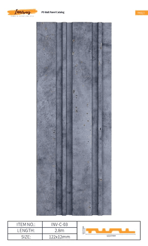 PS/Charcoal Wall Panels/Louvers- INNOVUS-C-03 - false ceiling product in Nepal