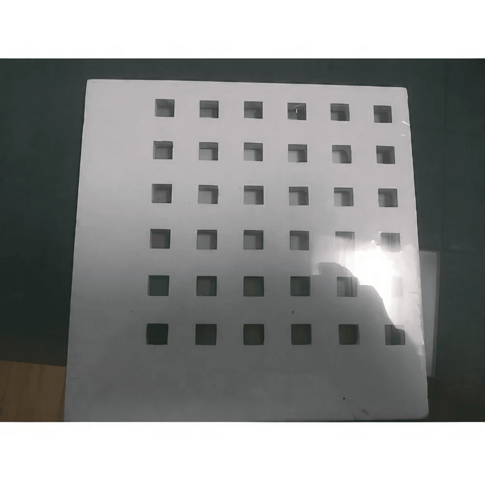 Square Hole Calcium Silicate Tiles - false ceiling product in Nepal