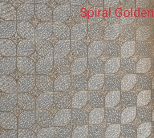 Golden Spiral PVC Gypsum Laminated Ceiling Tiles - false ceiling product in Nepal